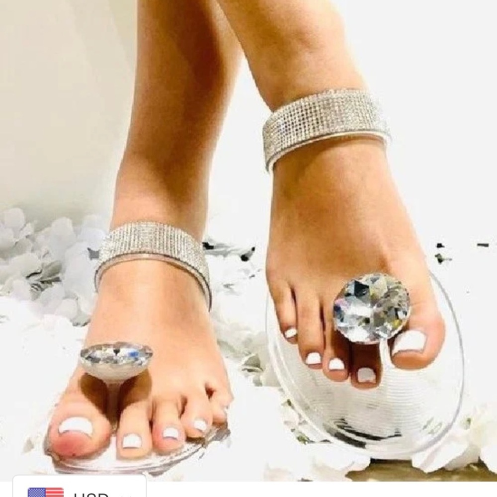 Silver sandal